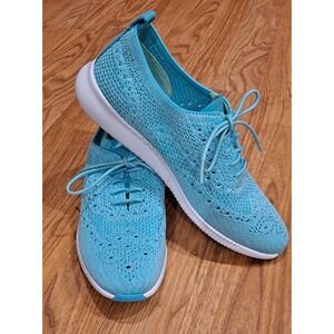 Cole Haan Women's 2.Zerogrand Stitchlite Oxford Sneakers W23317 Blue/White 6.5